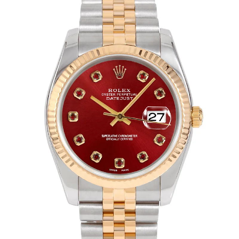 Rolex Datejust 36mm | 116233-RED-RBY-AM-FLT-JBL