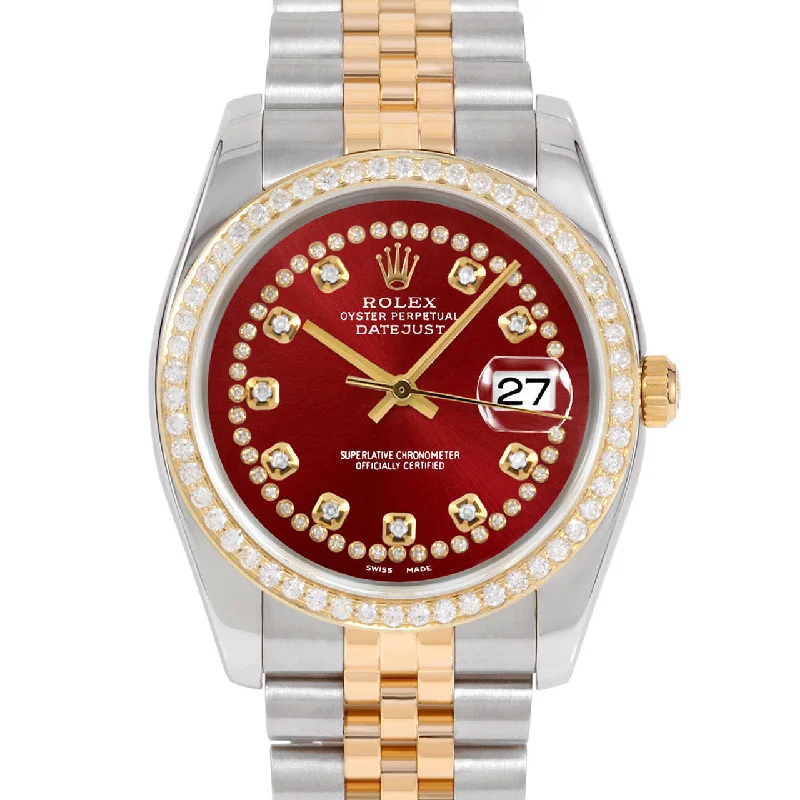 Rolex Datejust 36mm | 116233-RED-STRD-BDS-JBL