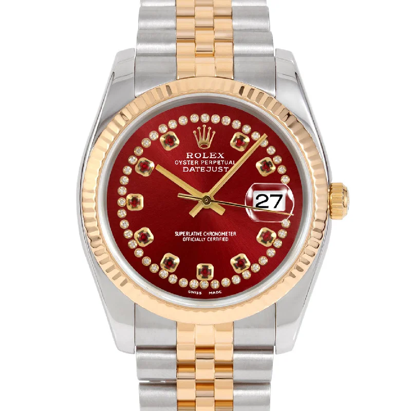 Rolex Datejust 36mm | 116233-RED-STRR-FLT-JBL