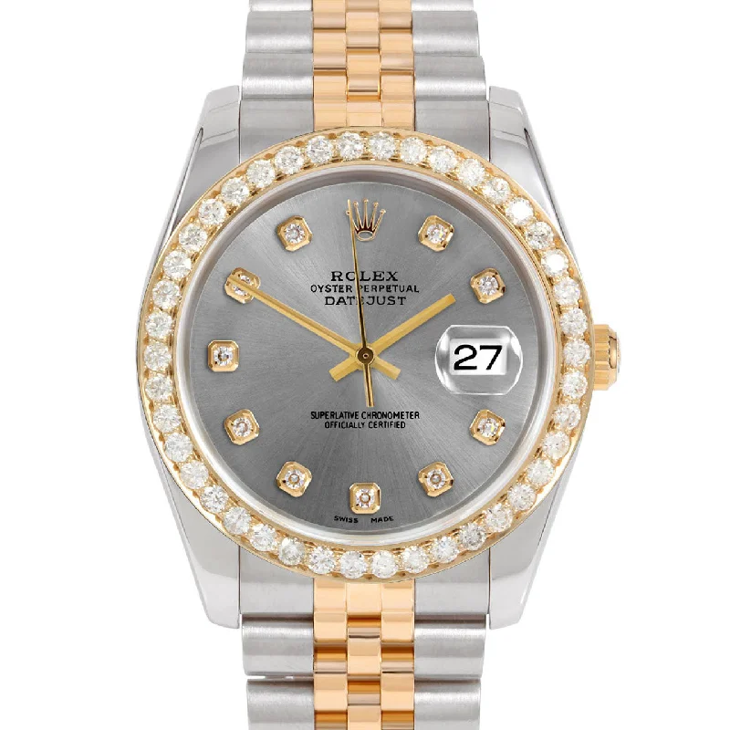 Rolex Datejust 36mm | 116233-SLT-DIA-AM-25CT-JBL