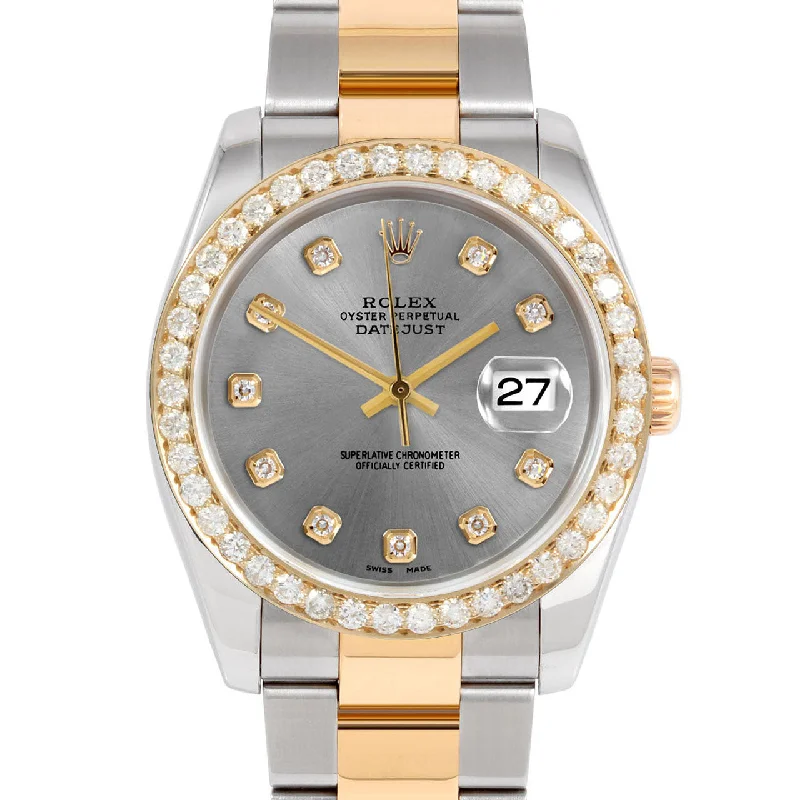 Rolex Datejust 36mm | 116233-SLT-DIA-AM-25CT-OYS