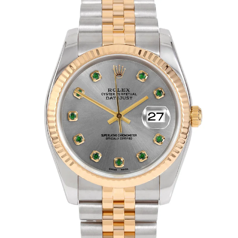 Rolex Datejust 36mm | 116233-SLT-EMD-AM-FLT-JBL