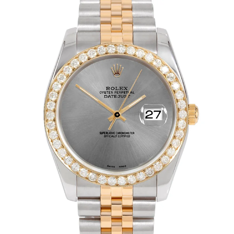 Rolex Datejust 36mm | 116233-SLT-NOHM-25CT-JBL