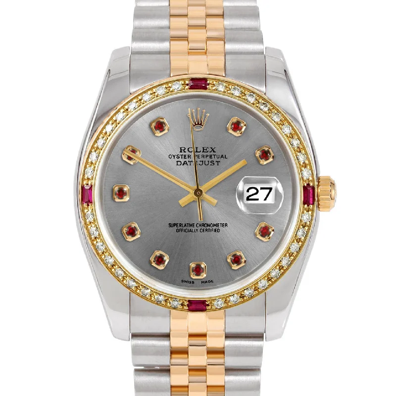 Rolex Datejust 36mm | 116233-SLT-RBY-AM-4RBY-JBL