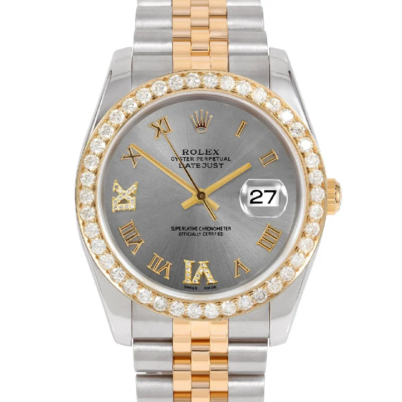 Rolex Datejust 36mm | 116233-SLT-RDR69-25CT-JBL