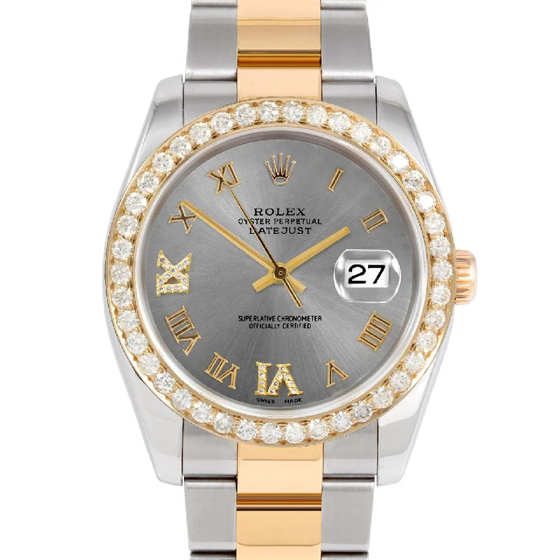 Rolex Datejust 36mm | 116233-SLT-RDR69-25CT-OYS