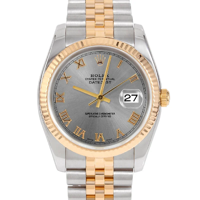 Rolex Datejust 36mm | 116233-SLT-ROM-FLT-JBL