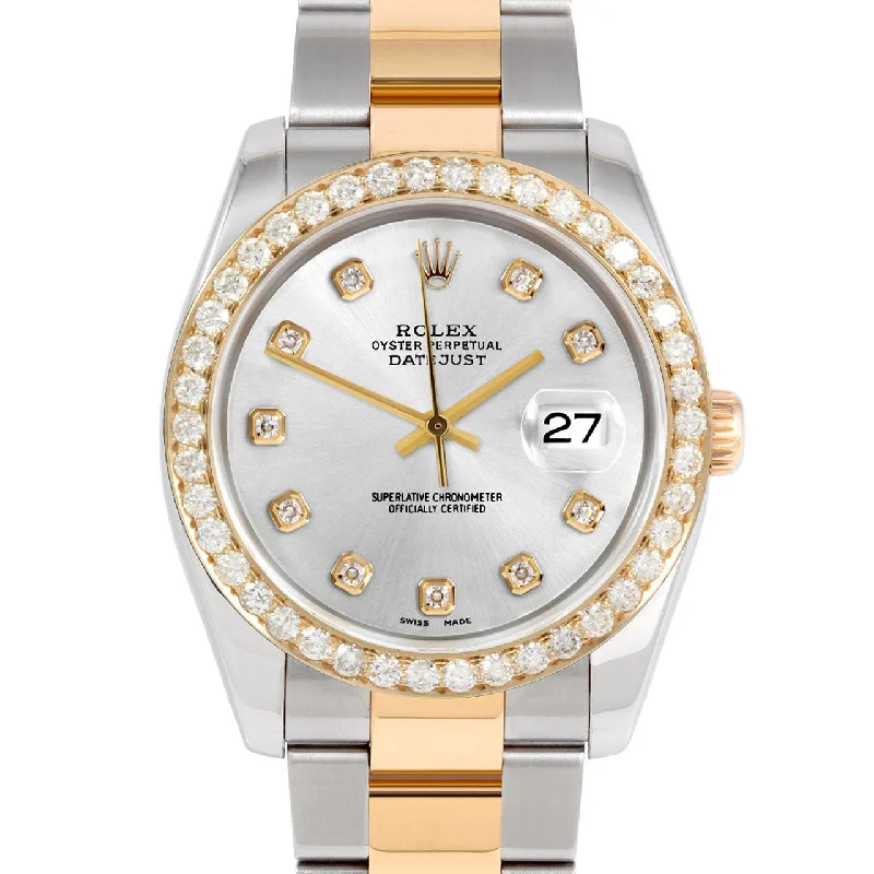 Rolex Datejust 36mm | 116233-SLV-DIA-AM-25CT-OYS