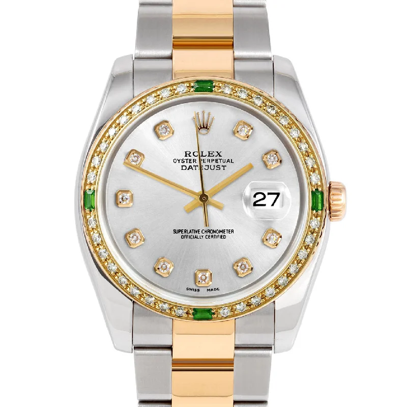 Rolex Datejust 36mm | 116233-SLV-DIA-AM-4EMD-OYS