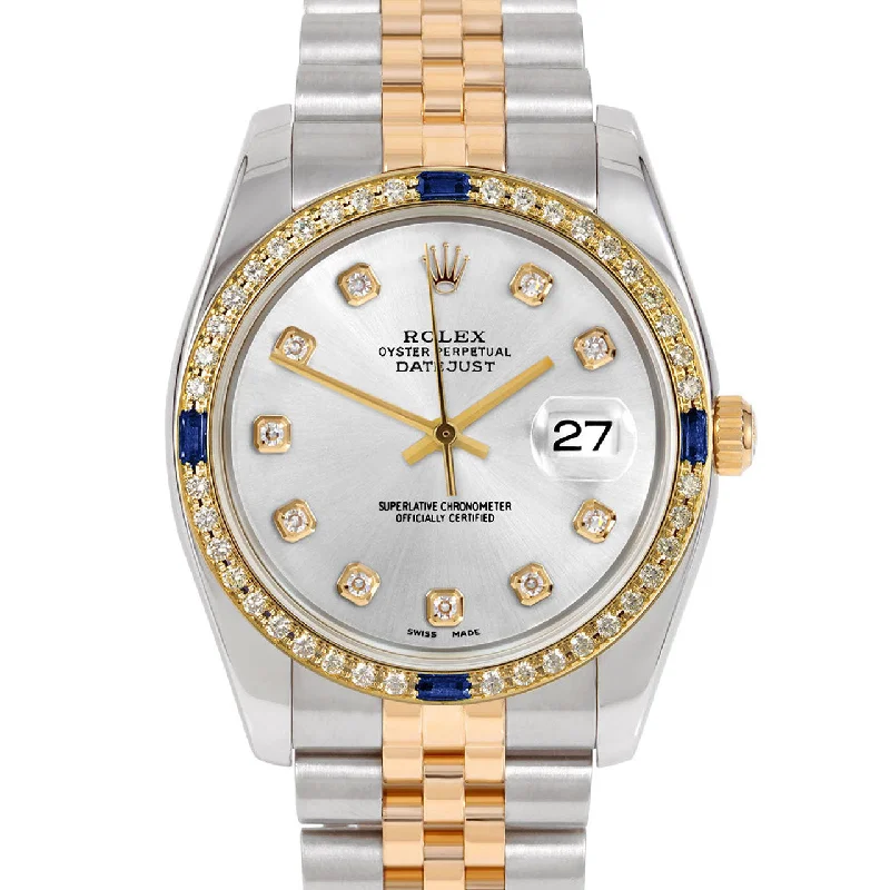 Rolex Datejust 36mm | 116233-SLV-DIA-AM-4SPH-JBL