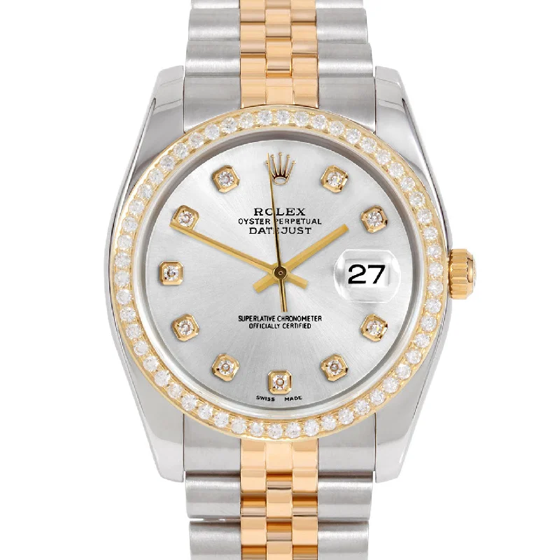 Rolex Datejust 36mm | 116233-SLV-DIA-AM-BDS-JBL