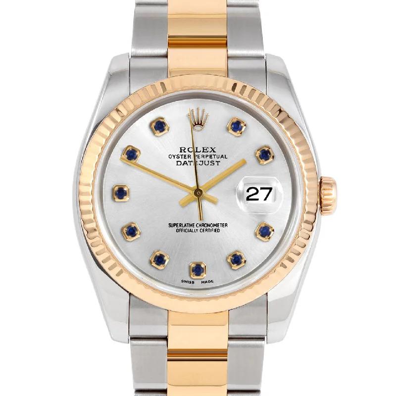 Rolex Datejust 36mm | 116233-SLV-SPH-AM-FLT-OYS