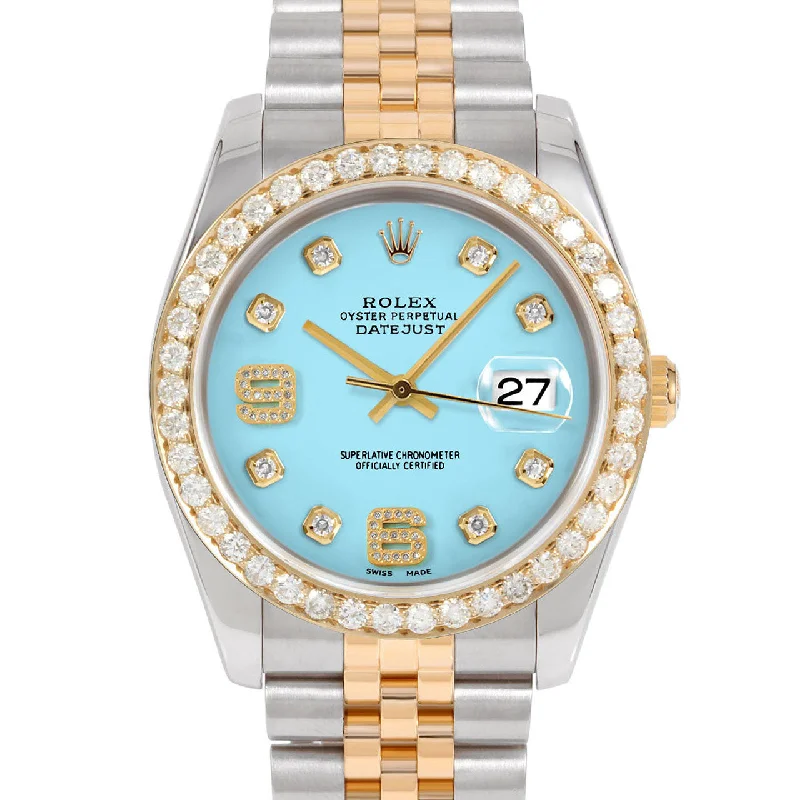 Rolex Datejust 36mm | 116233-TRQ-8DA69-25CT-JBL