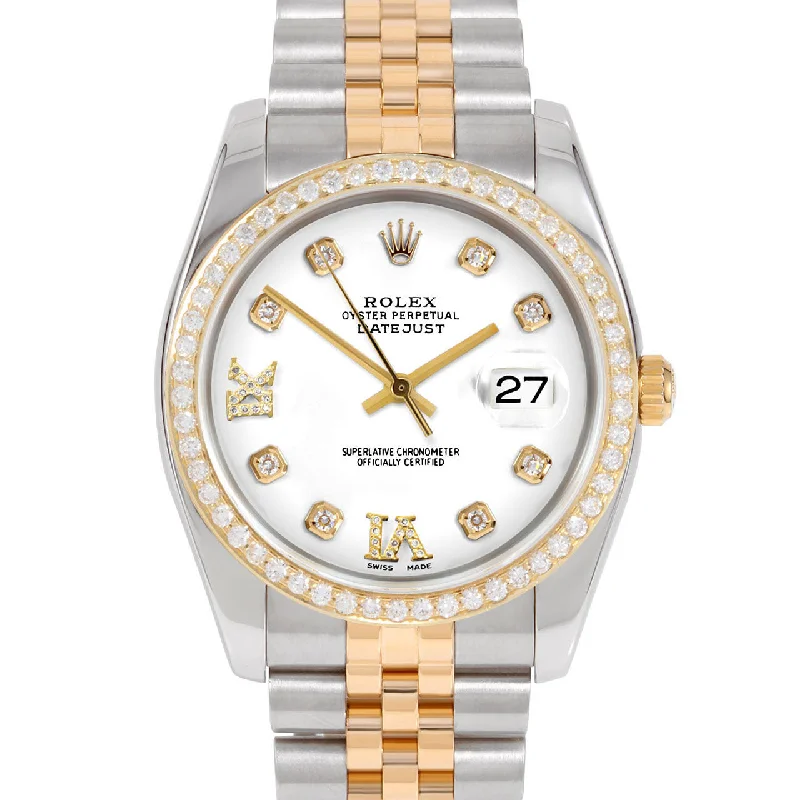 Rolex Datejust 36mm | 116233-WHT-8DR69-BDS-JBL