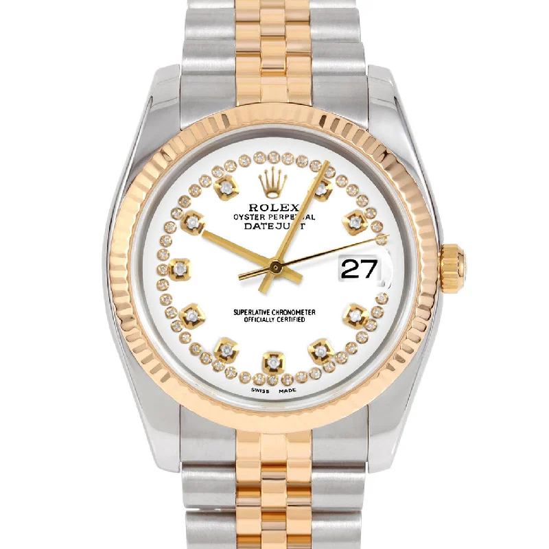 Rolex Datejust 36mm | 116233-WHT-STRD-FLT-JBL