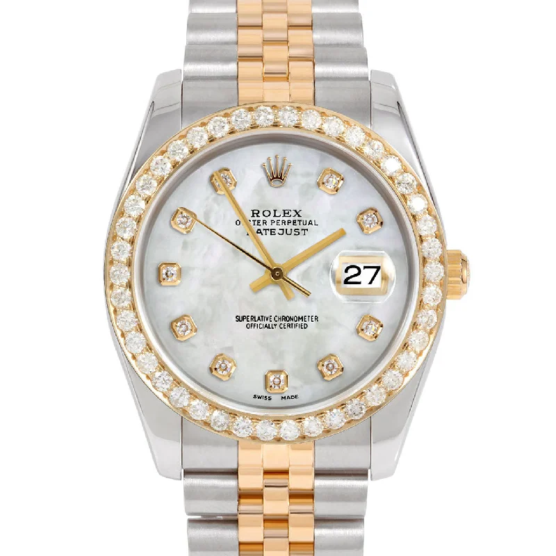 Rolex Datejust 36mm | 116233-WMOP-DIA-AM-25CT-JBL