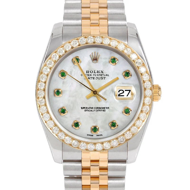 Rolex Datejust 36mm | 116233-WMOP-EMD-AM-25CT-JBL