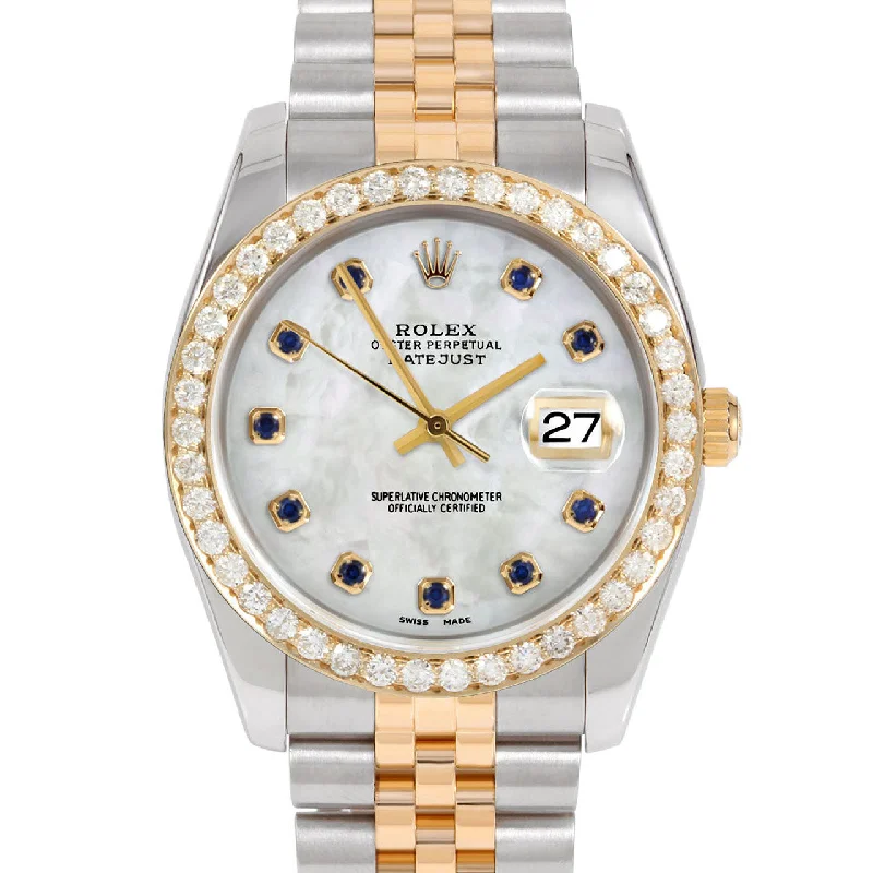 Rolex Datejust 36mm | 116233-WMOP-SPH-AM-25CT-JBL