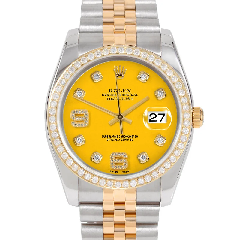 Rolex Datejust 36mm | 116233-YLW-8DA69-BDS-JBL