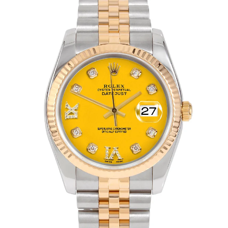 Rolex Datejust 36mm | 116233-YLW-8DR69-FLT-JBL