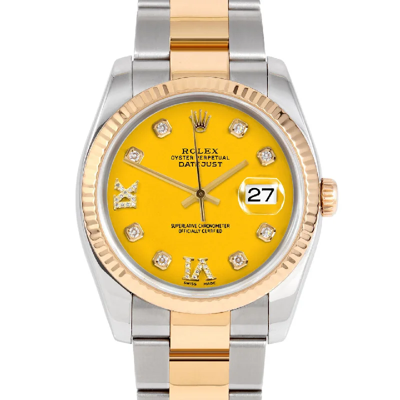 Rolex Datejust 36mm | 116233-YLW-8DR69-FLT-OYS