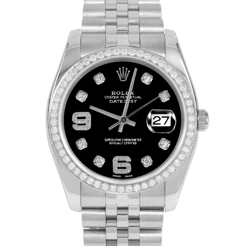 Rolex Datejust 36mm | 116234-BLK-8DA69-BDS-JBL