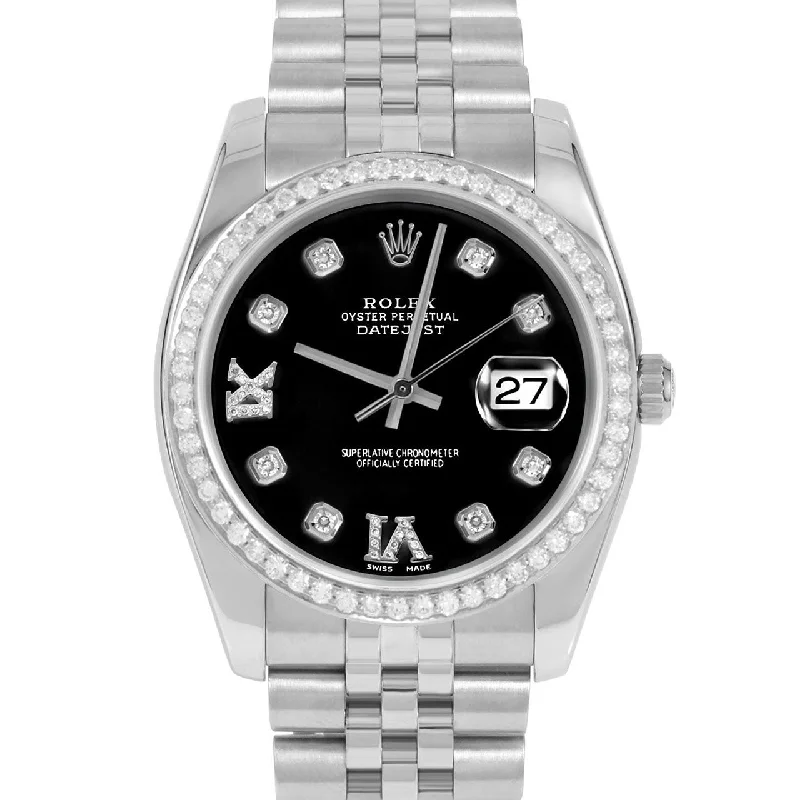 Rolex Datejust 36mm | 116234-BLK-8DR69-BDS-JBL