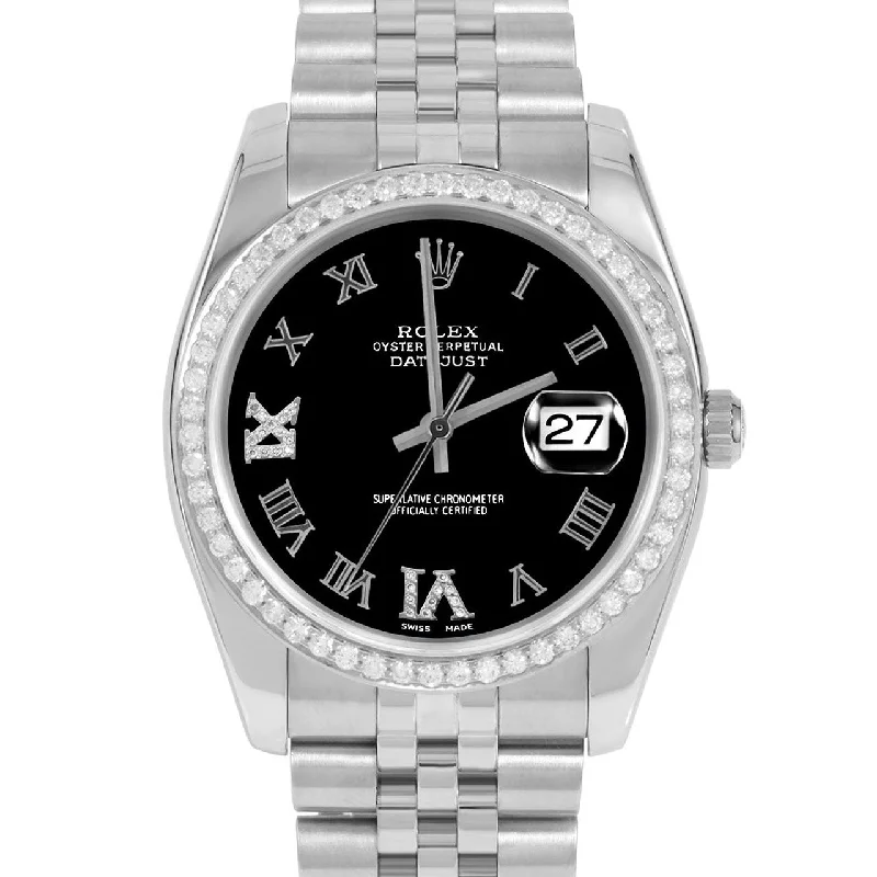 Rolex Datejust 36mm | 116234-BLK-RDR69-BDS-JBL