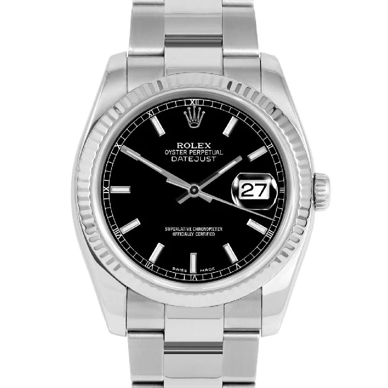 Rolex Datejust 36mm | 116234-BLK-STK-FLT-OYS