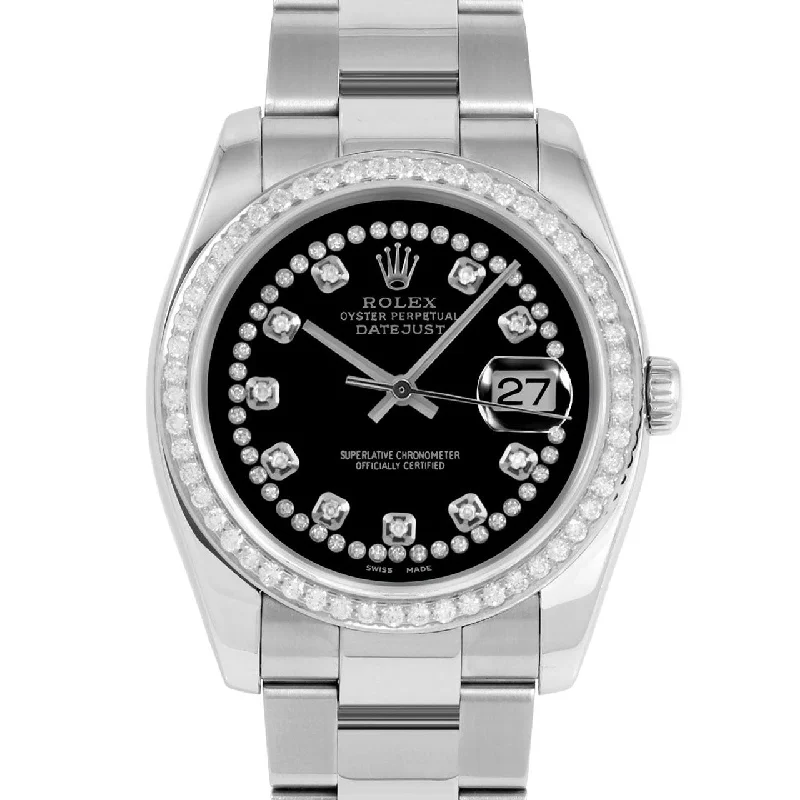 Rolex Datejust 36mm | 116234-BLK-STRD-BDS-OYS