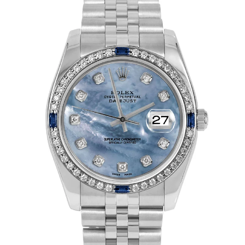 Rolex Datejust 36mm | 116234-BLMOP-DIA-AM-4SPH-JBL