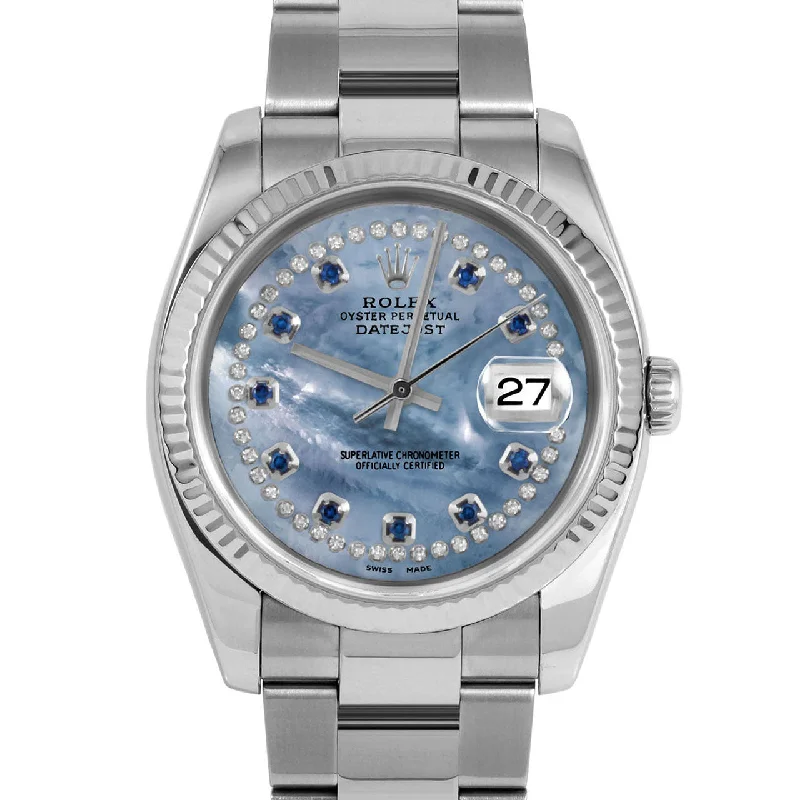 Rolex Datejust 36mm | 116234-BLMOP-STRS-FLT-OYS