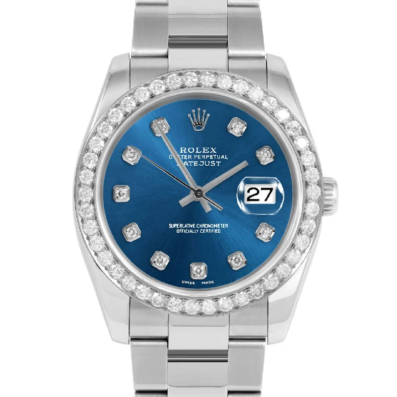 Rolex Datejust 36mm | 116234-BLU-DIA-AM-25CT-OYS