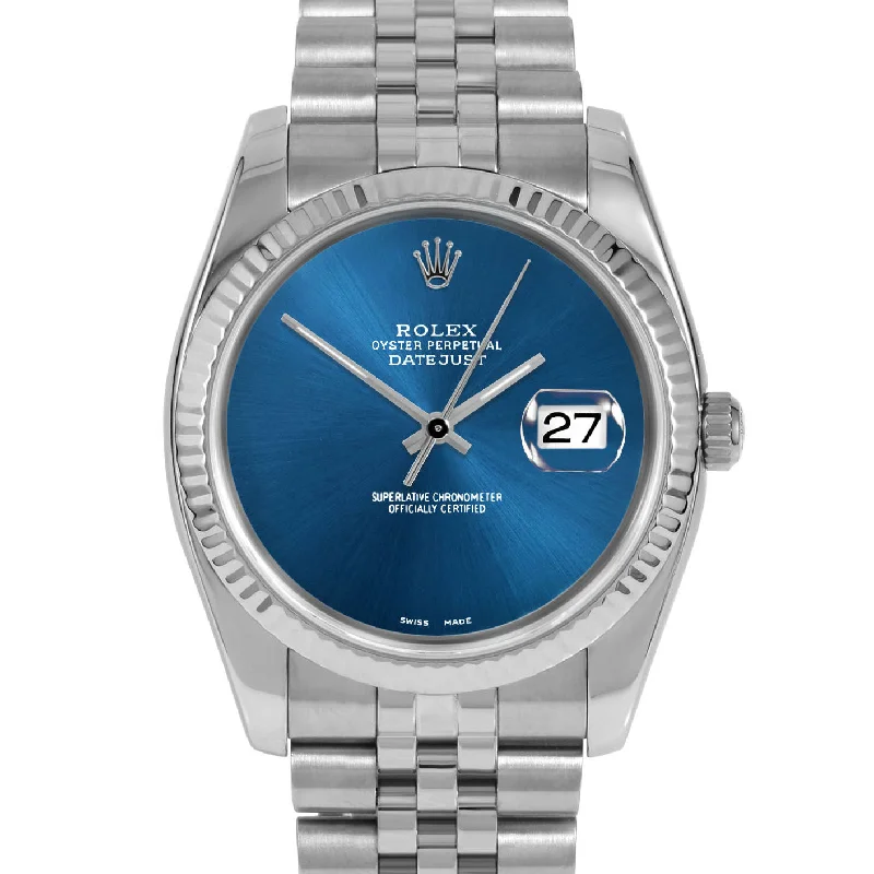 Rolex Datejust 36mm | 116234-BLU-NOHM-FLT-JBL