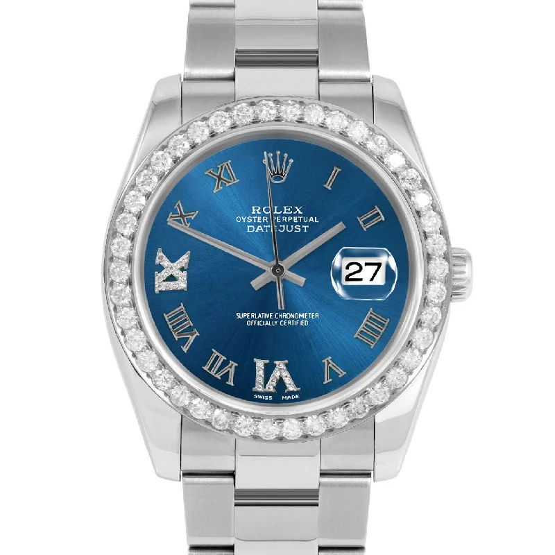 Rolex Datejust 36mm | 116234-BLU-RDR69-25CT-OYS