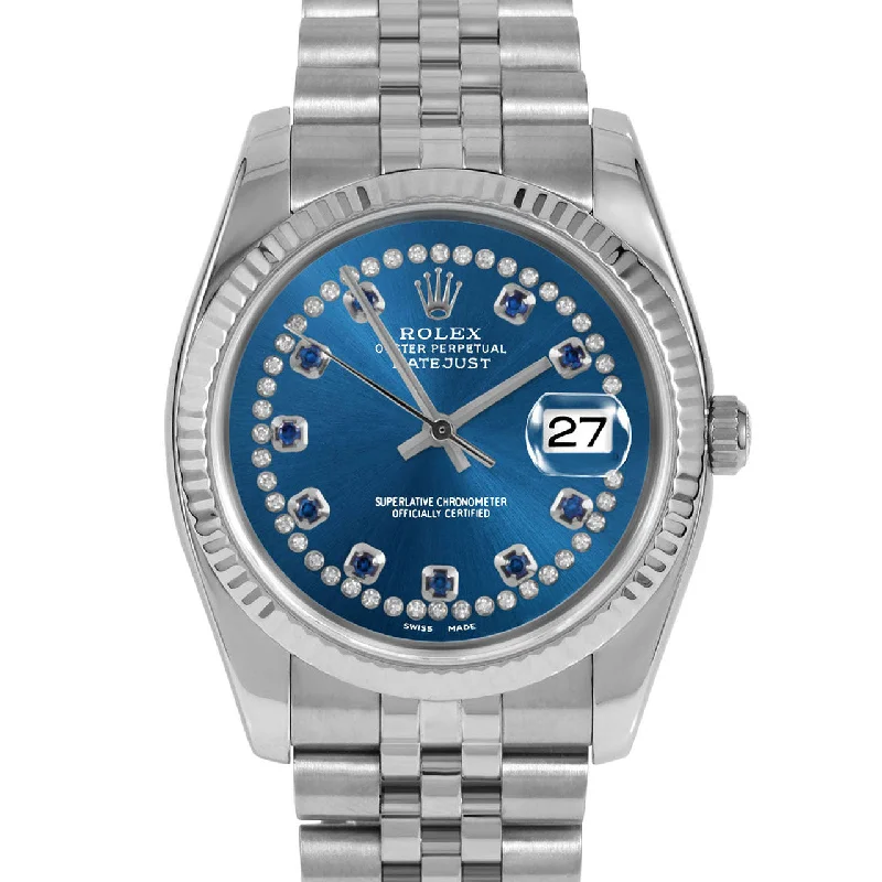 Rolex Datejust 36mm | 116234-BLU-STRS-FLT-JBL