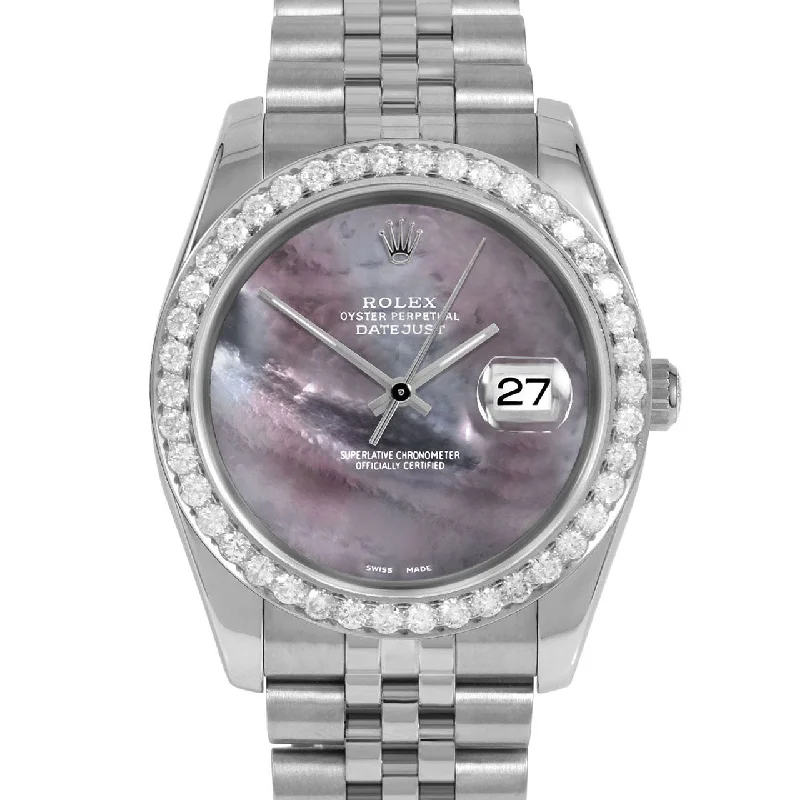 Rolex Datejust 36mm | 116234-BMOP-NOHM-25CT-JBL