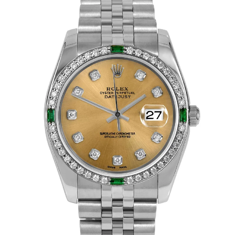 Rolex Datejust 36mm | 116234-CHM-DIA-AM-4EMD-JBL