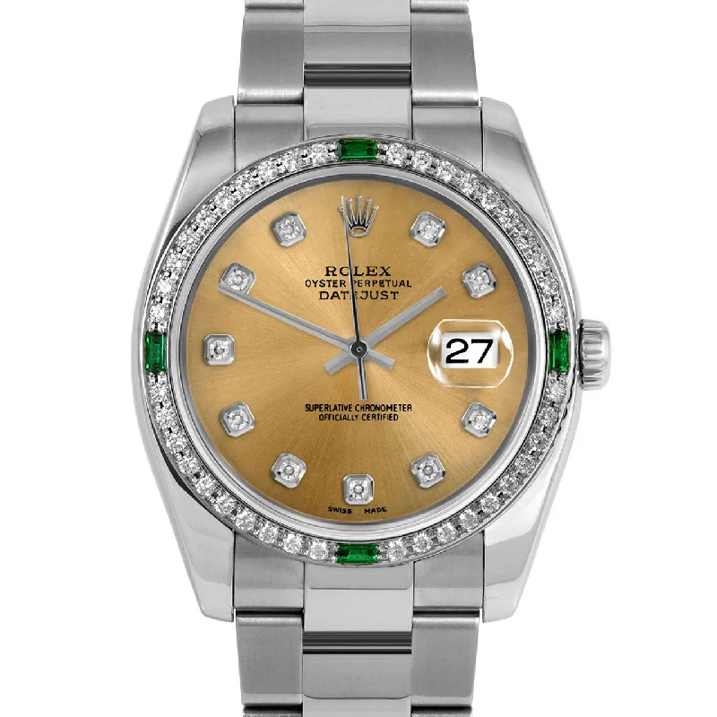 Rolex Datejust 36mm | 116234-CHM-DIA-AM-4EMD-OYS