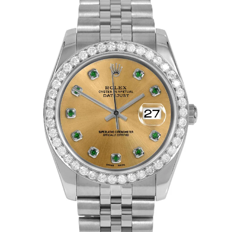 Rolex Datejust 36mm | 116234-CHM-EMD-AM-25CT-JBL