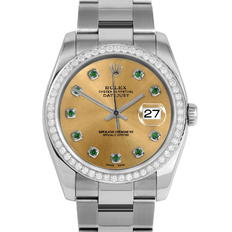 Rolex Datejust 36mm | 116234-CHM-EMD-AM-BDS-OYS