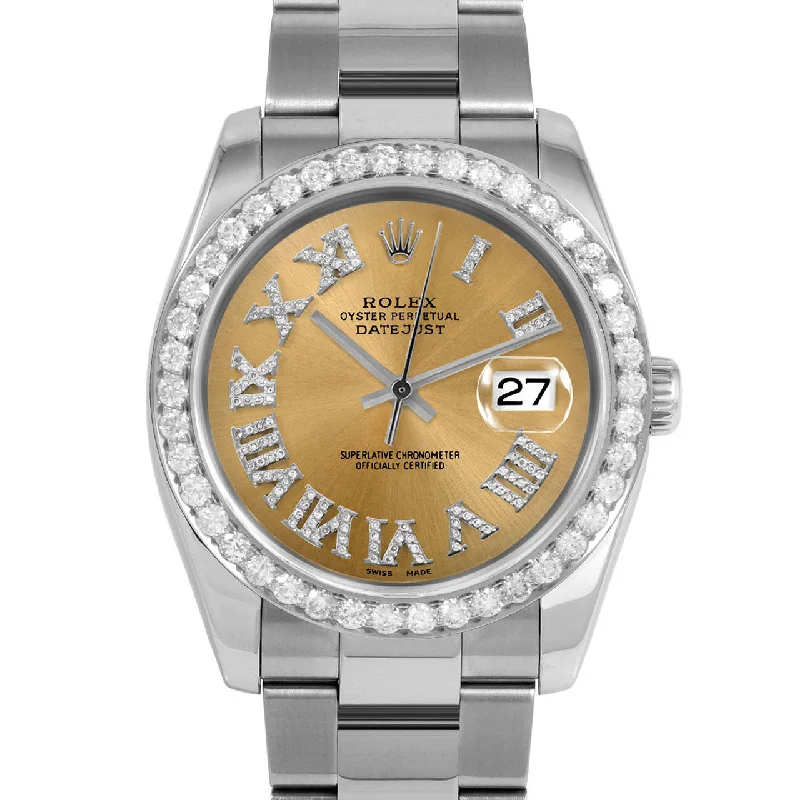 Rolex Datejust 36mm | 116234-CHM-FDR-25CT-OYS