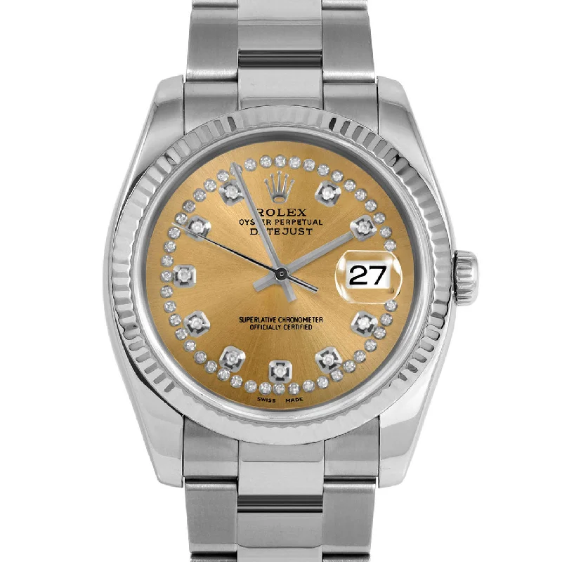 Rolex Datejust 36mm | 116234-CHM-STRD-FLT-OYS