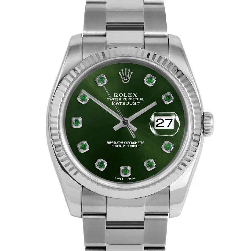 Rolex Datejust 36mm | 116234-GRN-EMD-AM-FLT-OYS