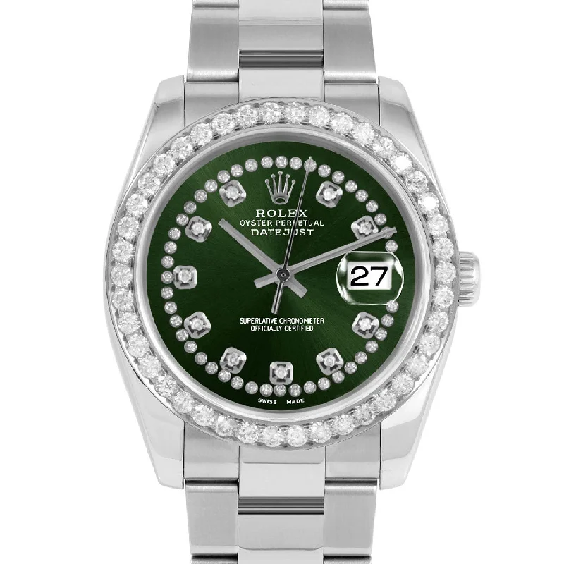 Rolex Datejust 36mm | 116234-GRN-STRD-25CT-OYS