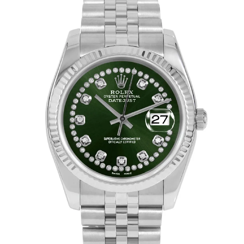 Rolex Datejust 36mm | 116234-GRN-STRD-FLT-JBL