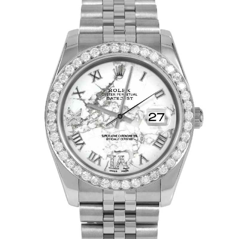 Rolex Datejust 36mm | 116234-MRB-RDR69-25CT-JBL