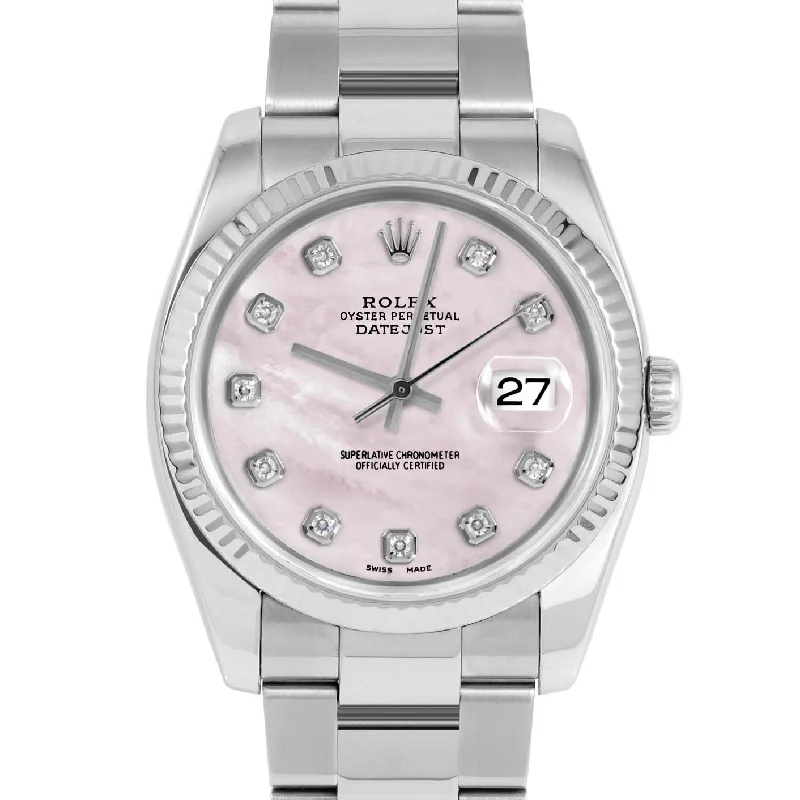 Rolex Datejust 36mm | 116234-PMOP-DIA-AM-FLT-OYS