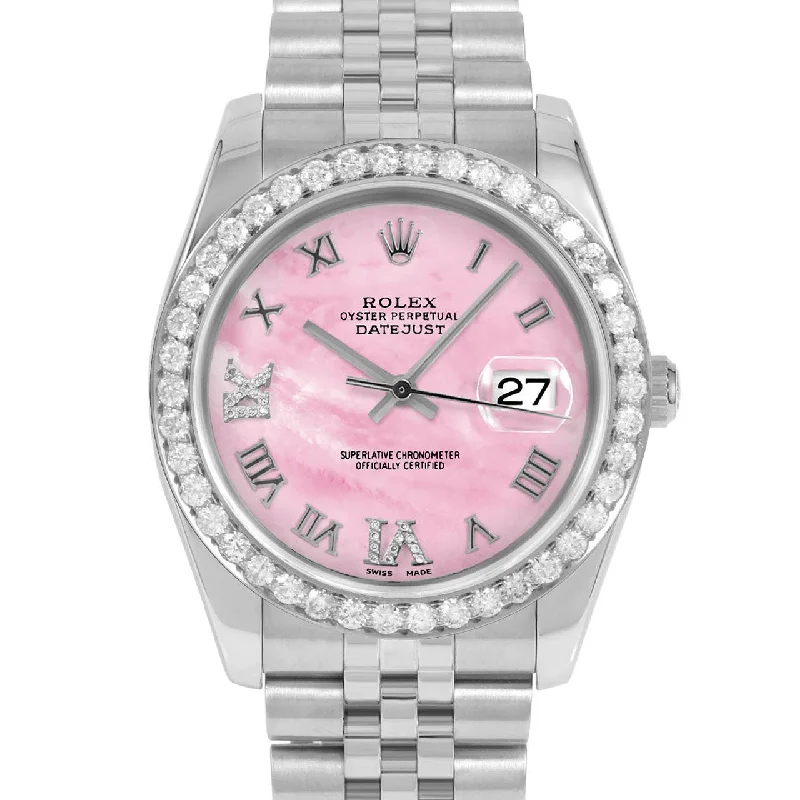 Rolex Datejust 36mm | 116234-PMOP-RDR69-25CT-JBL