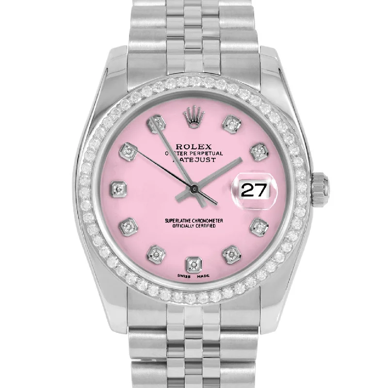 Rolex Datejust 36mm | 116234-PNK-DIA-AM-BDS-JBL